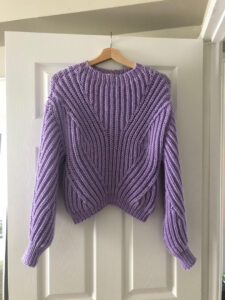 Bridget Moser's sweater