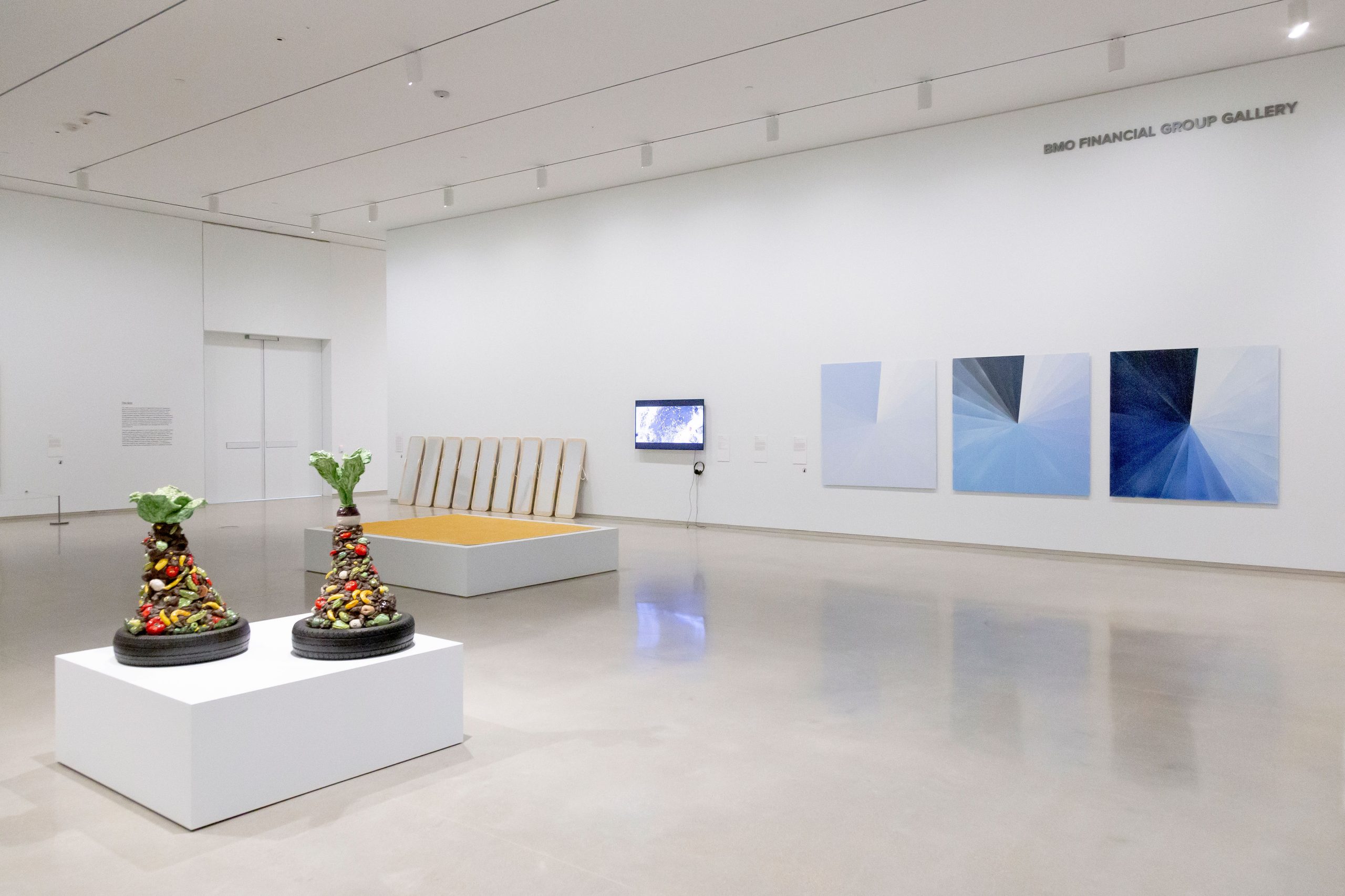 Installation view, In the Middle of Everywhere: Artists on the Great Plains, 2022, Remai Modern, Saskatoon. Photo: Carey Shaw.