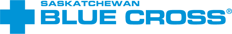 The Saskatchewan Blue Cross logo.